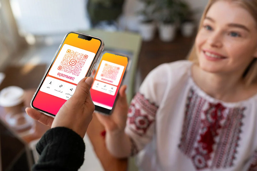 جذب فالوور کیو آر کد اینستاگرام