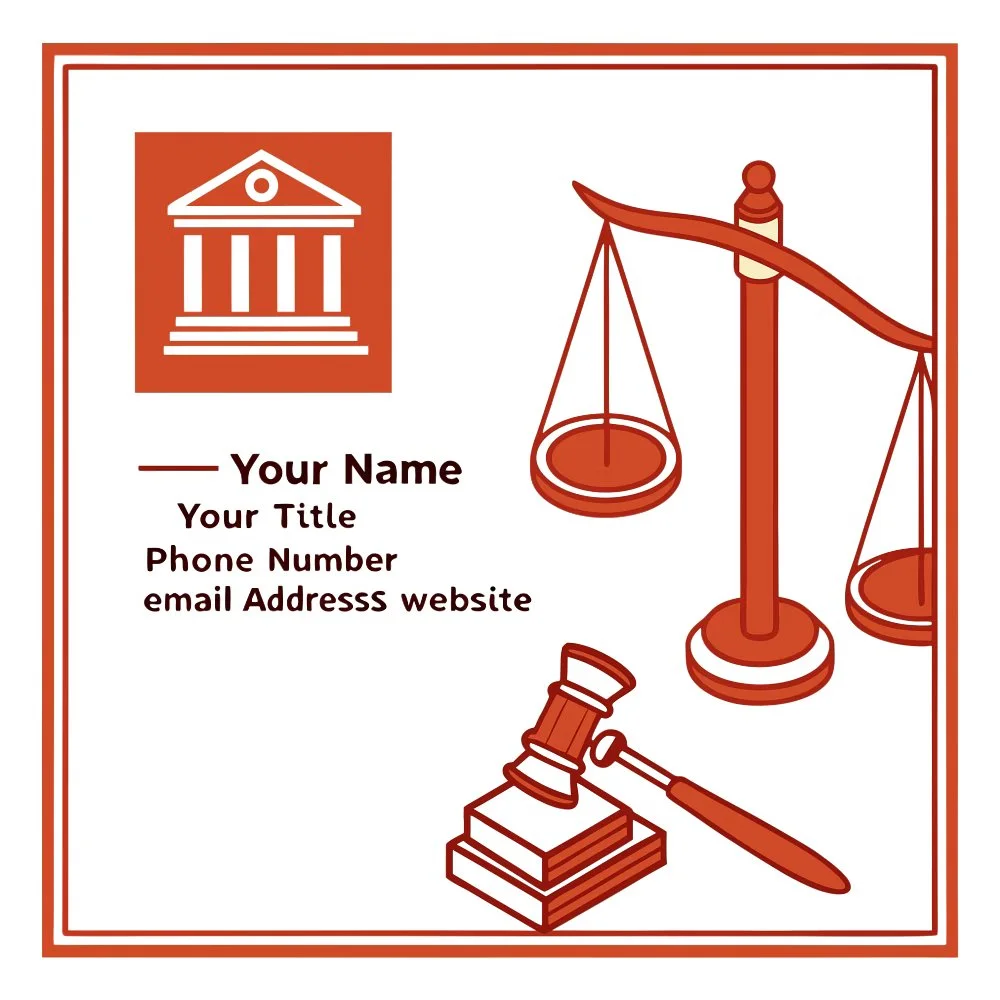 کارت ویزیت هوشمند شرکت حقوقی