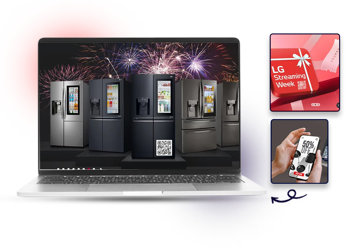 کیو آر کد تخفیف لوازم خانگی