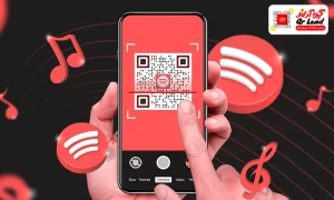 ساخت کیو آر کد اسپاتیفای