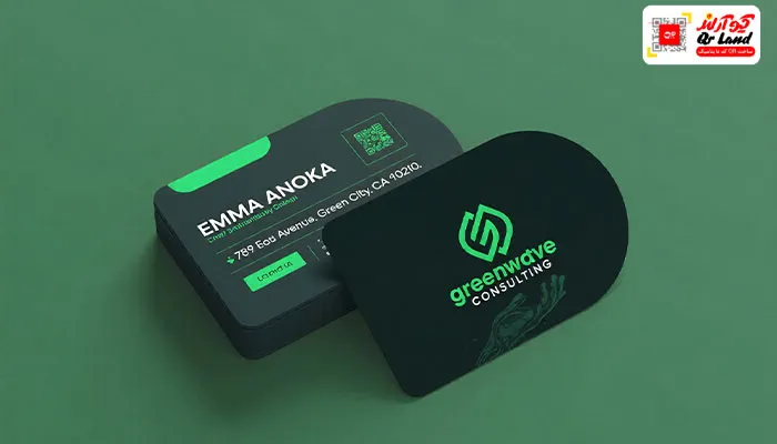 بهترین رنگ کارت ویزیت سبز