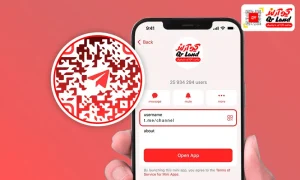 کیو آر کد تلگرام کجاست؟